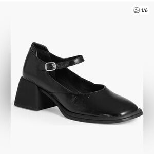 Vagabond Ansie Black Heeled Mary Janes